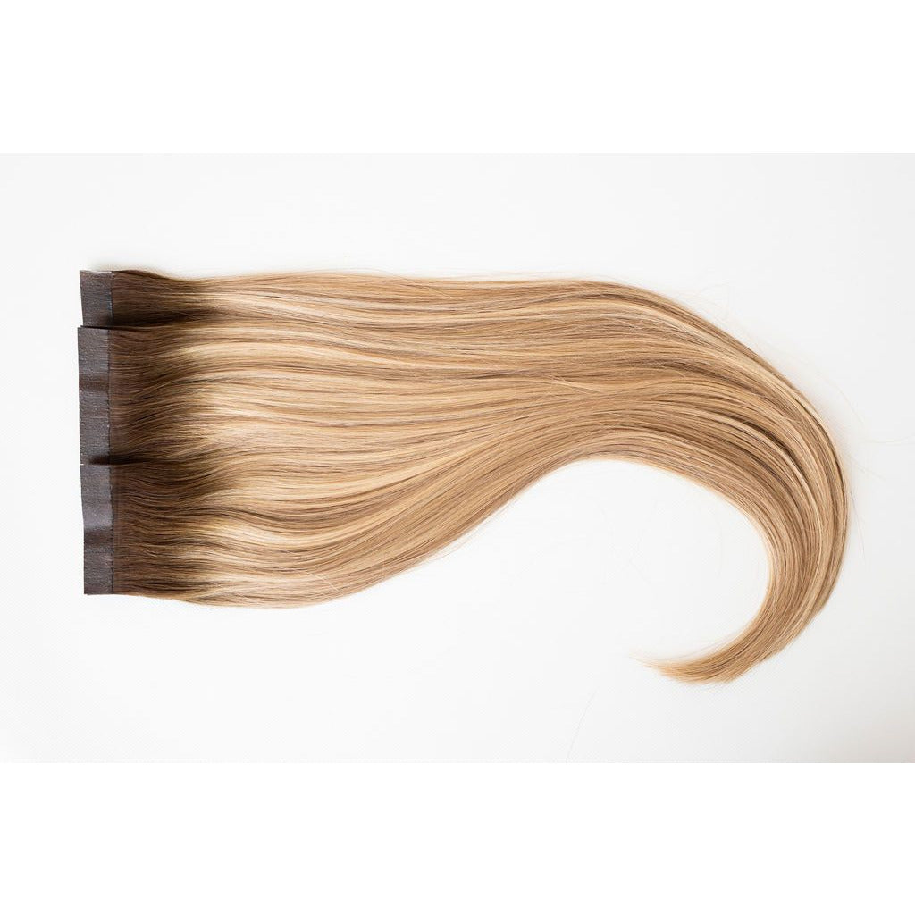 Brown Rooted Dark Beige Blonde - magnetichairdesign.com